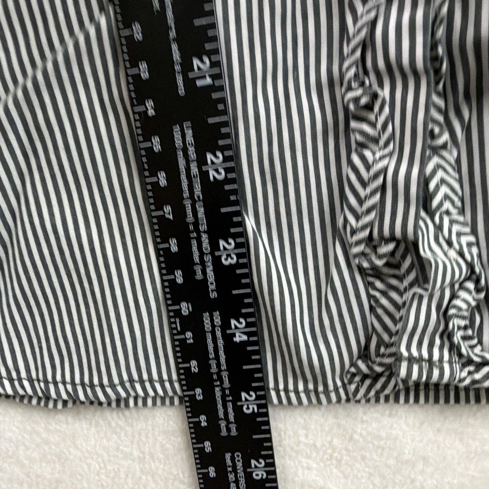 Vintage American Eagle Outfitters Striped Button Up Dark Academia y2k - Picture 5 of 6